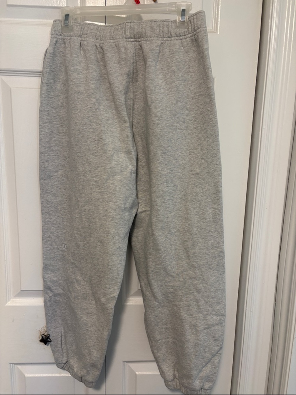 lululemon athletica Heather Gray Jogger Sweatpants - Picture 4 of 5